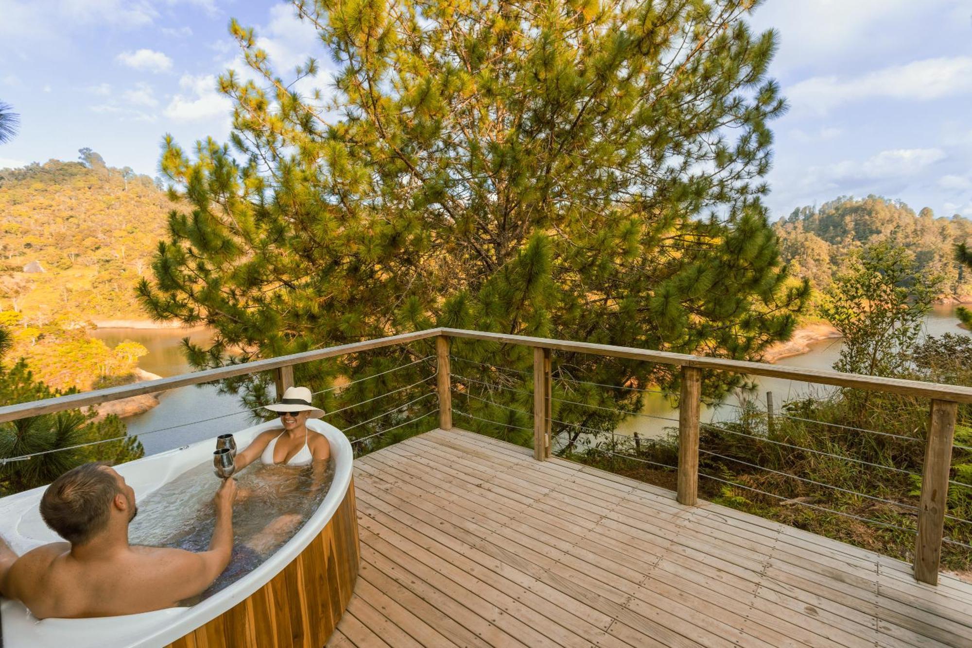 Cabanas Refugio Himalaya Гуатапе Экстерьер фото