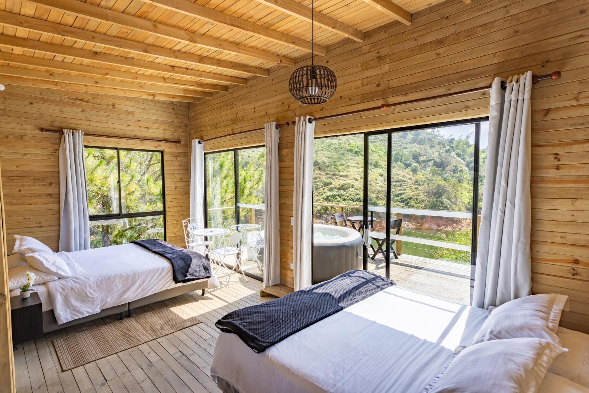 Cabanas Refugio Himalaya Гуатапе Экстерьер фото